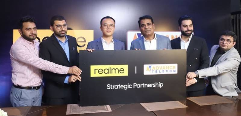 Realme Pakistan embarks on a strategic partnership with advance telecom